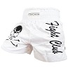 FIGHTERS - Muay Thai Shorts / Fight Club / Weiss / Small