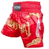 FIGHTERS - Pantaloncini Muay Thai / Rosso-Oro