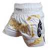 FIGHTERS - Pantaloncini Muay Thai / Muay Thai White Gold