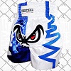 FIGHTERS - Muay Thai Shorts / No Fear / White Blue