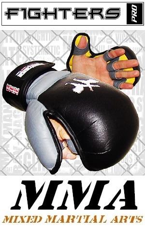 FIGHT-FIT - Guanti da MMA / Shooto Pro / Medium