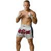 FIGHT-FIT - Muay Thai Shorts / Weiss