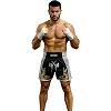 FIGHTERS - Thaibox Shorts / Elite Fighters / Schwarz-Weiss