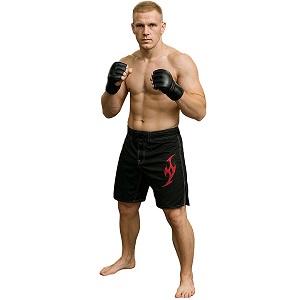 FIGHT-FIT - Fightshorts MMA Shorts / Brazilian / Schwarz / Small