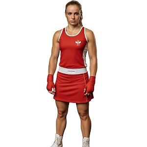 FIGHTERS - Lady's Boxing Dress / Rot-Weiss / Small