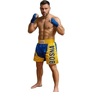 FIGHTERS - Muay Thai Shorts / K-1 / Bosnien-Bosna / Large