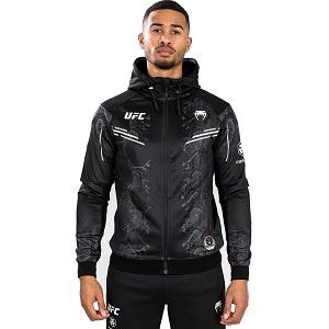 UFC Adrenaline by Venum Authentic Fight Night Men's Walkout Hoodie / Black / Large